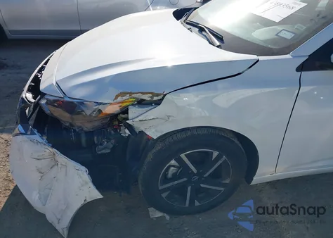 2025 Nissan Sentra Sv from USA, damaged, VIN 3N1AB8CV5SY380999